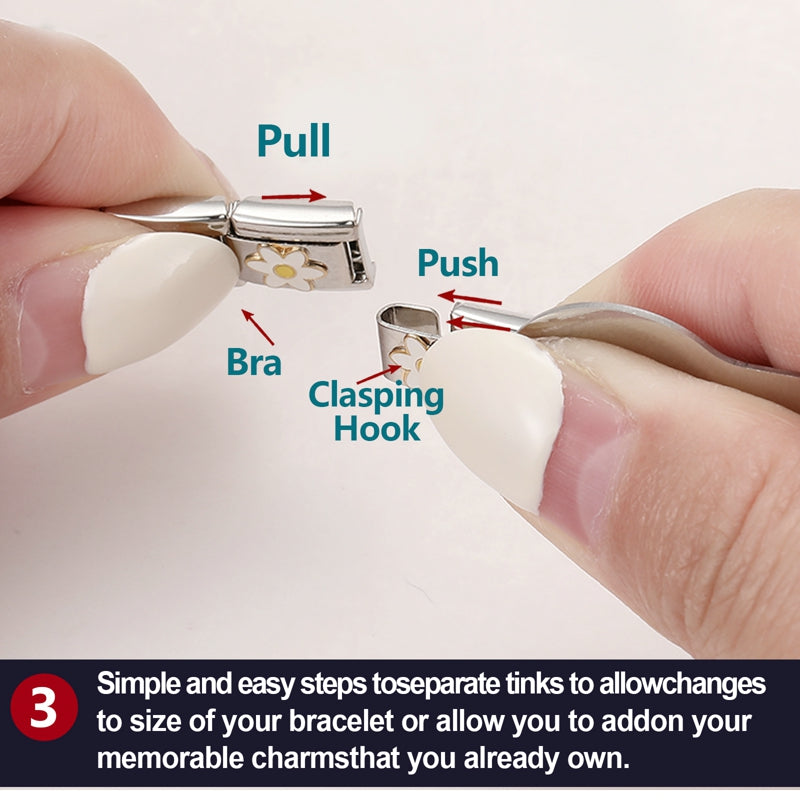 LOVE & Nature Charm Set — 9MM Italian Links with Heart, Daisy, Dog & Planet Motifs  Trendy DIY Bracelet for Women