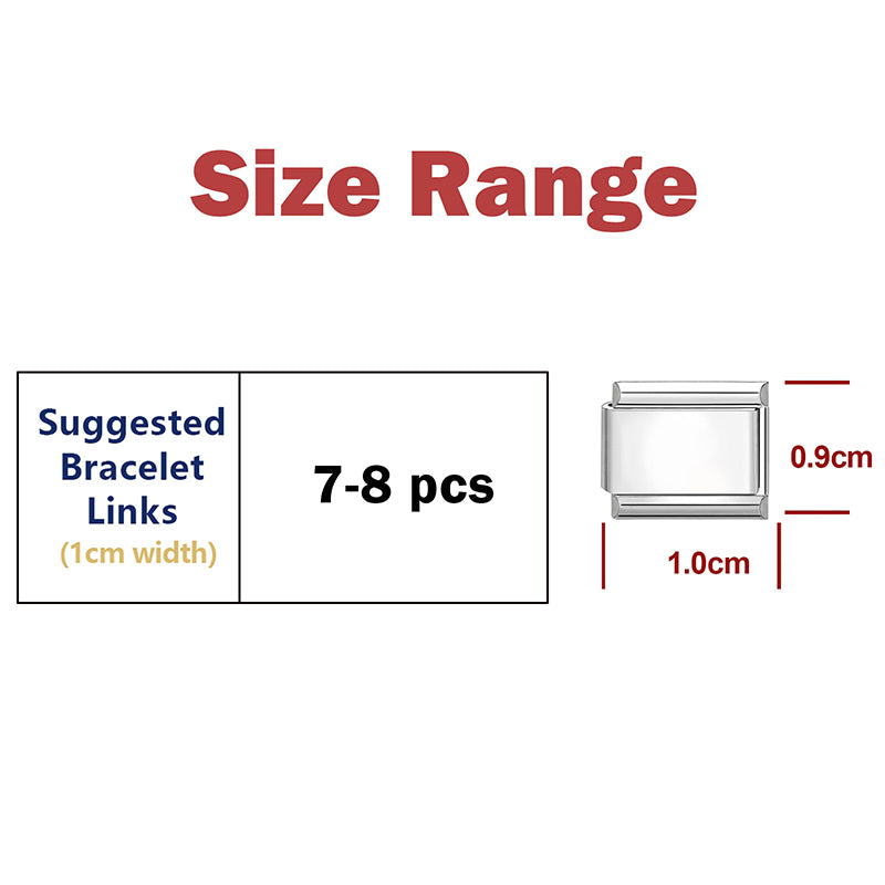 Y2K Golden Flower & Bow Charm — Romantic Pendant for 9MM Italian Link Bracelets  DIY Jewelry for Women