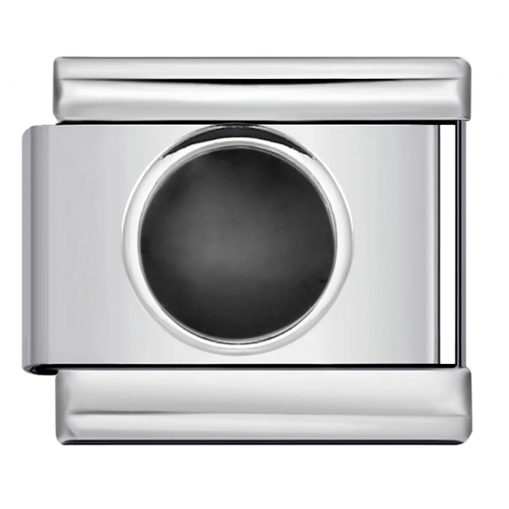 Black Series Simplicity Charms — 9MM Italian Links with Butterfly, Star, Heart & More  Trendy DIY Stainless Steel Jewelry