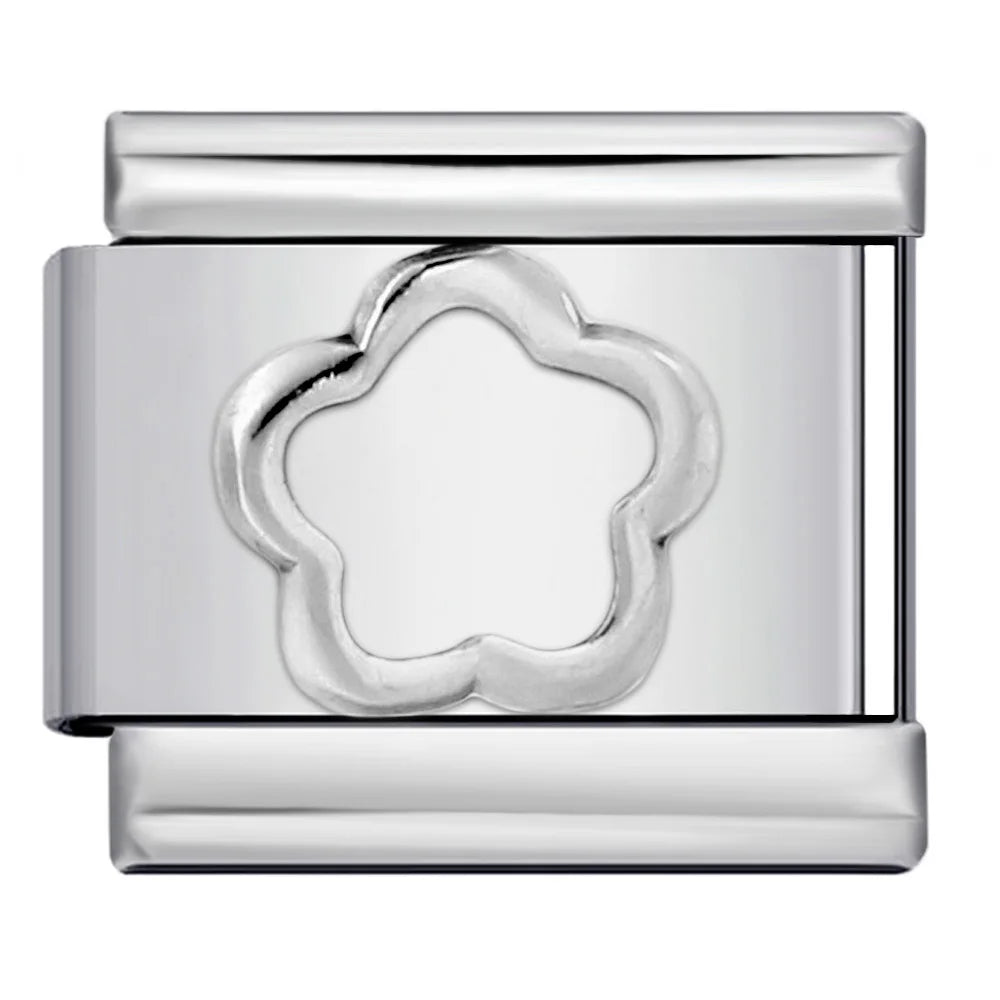 GEMOSA Glazed Italian Charm — Bold & Lucky Link for 9MM Bracelets  Trendy DIY Stainless Steel Jewelry