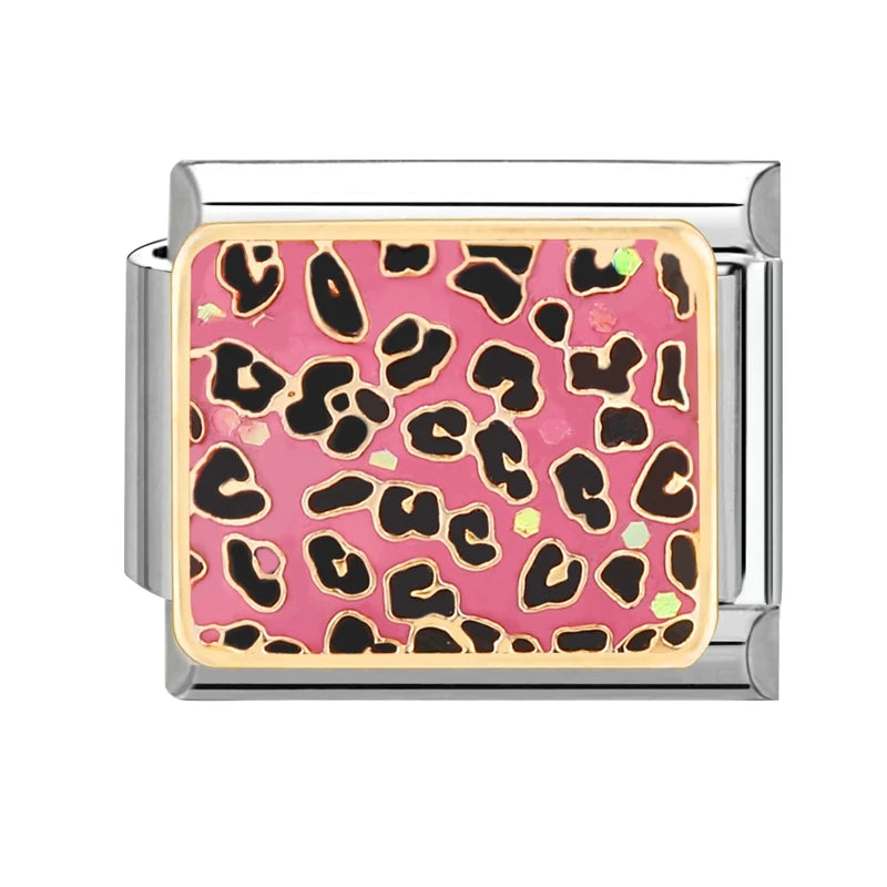 LOVE & Nature Charm Set — 9MM Italian Links with Heart, Daisy, Dog & Planet Motifs  Trendy DIY Bracelet for Women