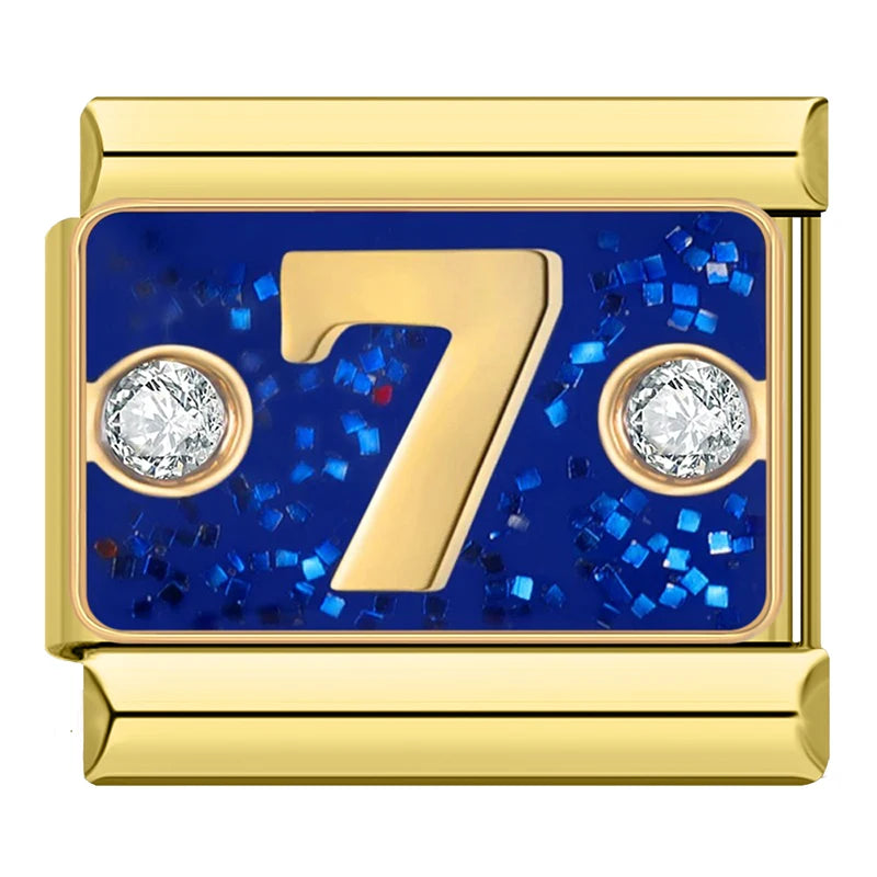 Personalize Your Style — Hapiship Stainless Steel Charms for Letters, Dates & Number