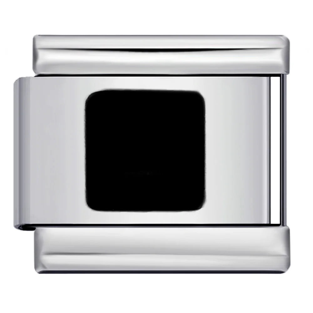 Black Series Simplicity Charms — 9MM Italian Links with Butterfly, Star, Heart & More  Trendy DIY Stainless Steel Jewelry