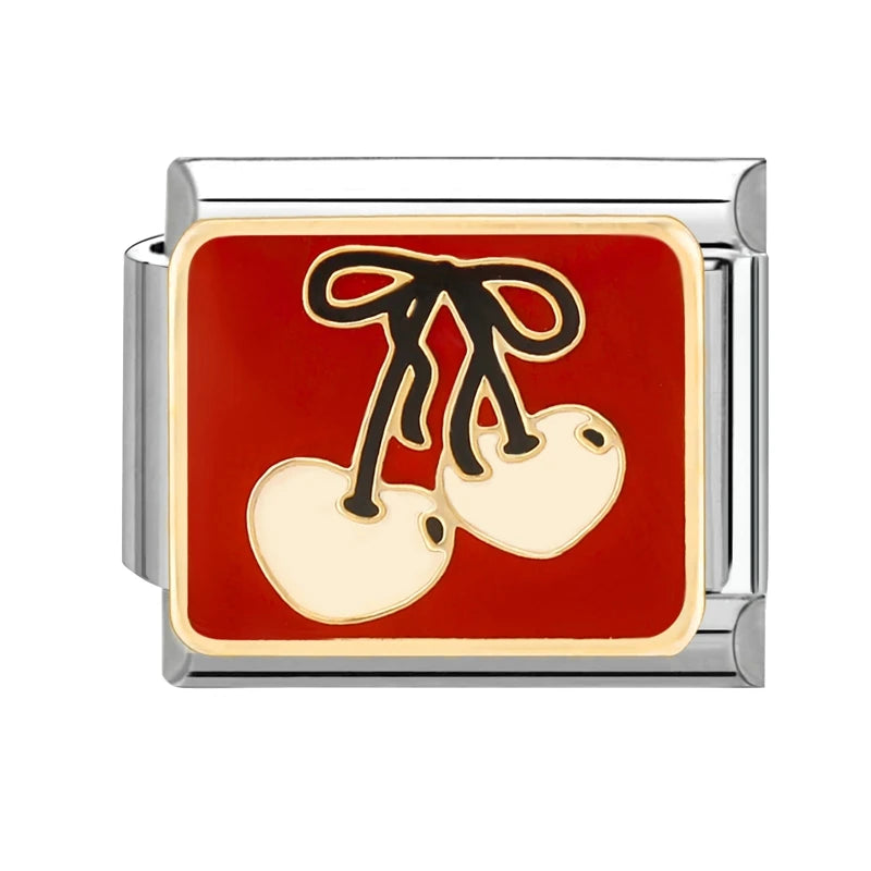 LOVE & Nature Charm Set — 9MM Italian Links with Heart, Daisy, Dog & Planet Motifs  Trendy DIY Bracelet for Women