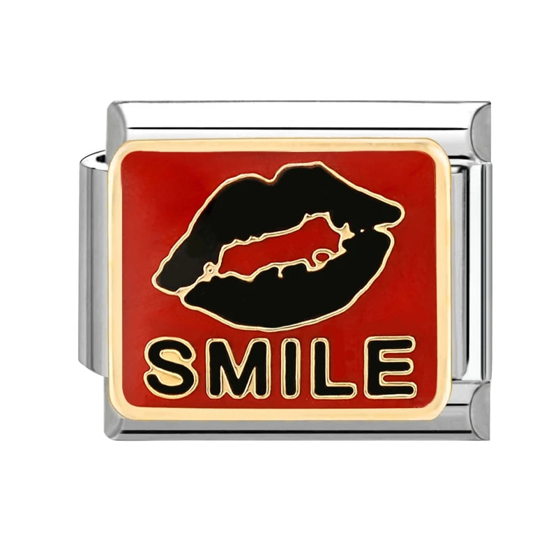 LOVE & Nature Charm Set — 9MM Italian Links with Heart, Daisy, Dog & Planet Motifs  Trendy DIY Bracelet for Women