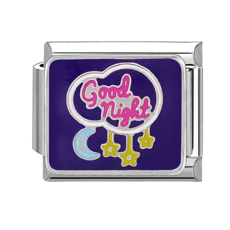 LOVE & Nature Charm Set — 9MM Italian Links with Heart, Daisy, Dog & Planet Motifs  Trendy DIY Bracelet for Women